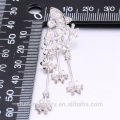 Ladies Crystal Snow 925 Sterling Silver Earring For Women Earring Fashion Jewelry